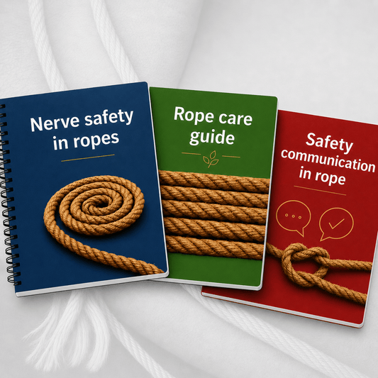 PDF bundle: Nerve Safety Guide for Rope Play + Communication in rope + How to care for your rope